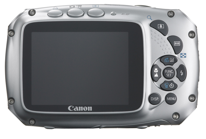Illustration for article titled Canon D10 Water, Shock and Freeze Proof Camera Is Lovechild of Submarine and Bondi Blue iMac
